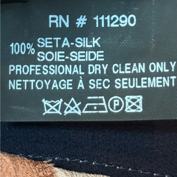 Derek Lam Silk Knee Length Mock Neck Striped Pleated Long Sleeves Keyhole Size 6 - Picture 9 of 12